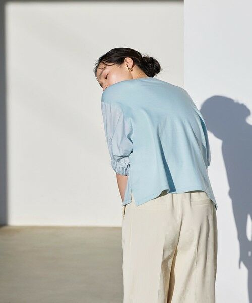 BIANCA / ビアンカ カットソー | 【デイリーユース】リラクシーコンビカットソー | 詳細5