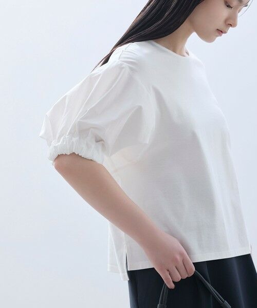 BIANCA / ビアンカ カットソー | 【デイリーユース】リラクシーコンビカットソー | 詳細9