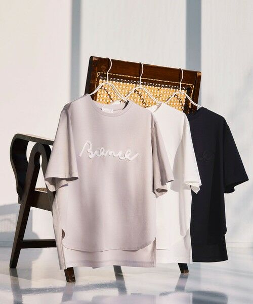 BIANCA / ビアンカ カットソー | 【デイリーユース】ロープ刺しゅうT | 詳細11