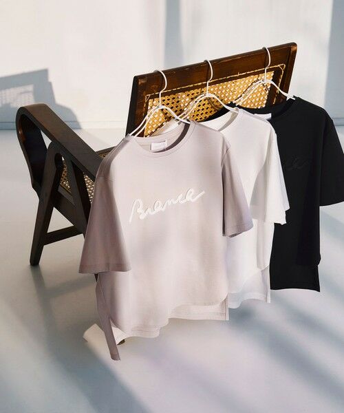 BIANCA / ビアンカ カットソー | 【デイリーユース】ロープ刺しゅうT | 詳細12