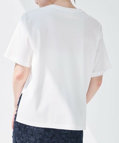 BIANCA / ビアンカ カットソー | 【デイリーユース】ロープ刺しゅうT | 詳細14
