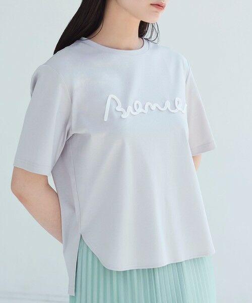 BIANCA / ビアンカ カットソー | 【デイリーユース】ロープ刺しゅうT | 詳細4