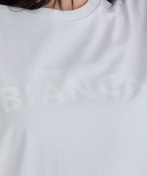 BIANCA / ビアンカ カットソー | 【着回し抜群】BIANCAコットンロゴT | 詳細19