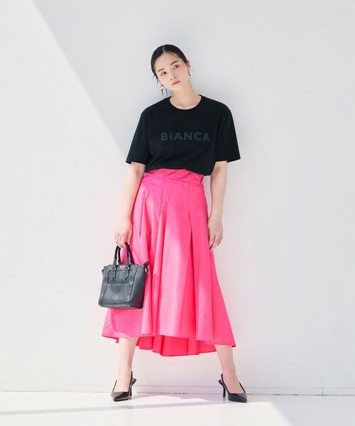 BIANCA / ビアンカ カットソー | 【着回し抜群】BIANCAコットンロゴT | 詳細7