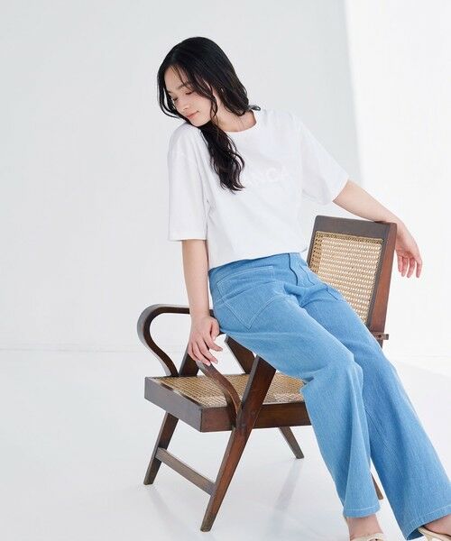 BIANCA / ビアンカ カットソー | 【着回し抜群】BIANCAコットンロゴT | 詳細8