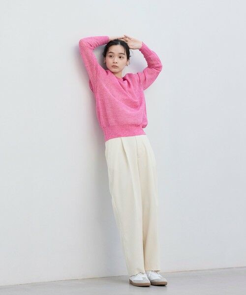 BIANCA / ビアンカ その他パンツ | 【シーンレス】ふんわりタックパンツ | 詳細1