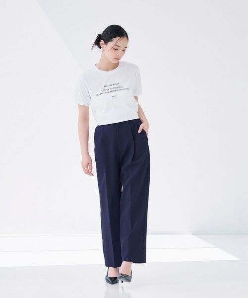 BIANCA / ビアンカ その他パンツ | 【シーンレス】ふんわりタックパンツ | 詳細13