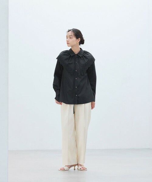 BIANCA / ビアンカ その他パンツ | 【シーンレス】ふんわりタックパンツ | 詳細6