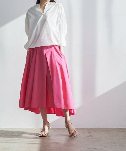 BIANCA / ビアンカ ロング・マキシ丈スカート | 【マルチシーン】ランダムタックスカート | 詳細1