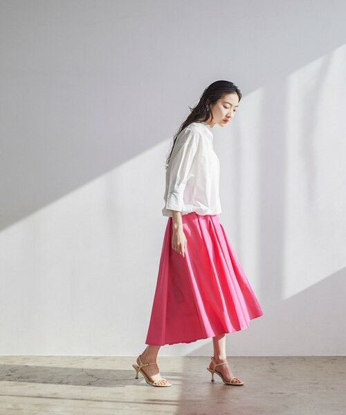 BIANCA / ビアンカ ロング・マキシ丈スカート | 【マルチシーン】ランダムタックスカート | 詳細2