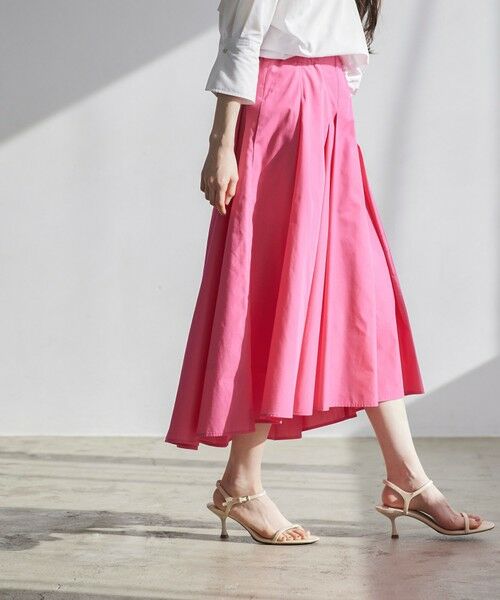 BIANCA / ビアンカ ロング・マキシ丈スカート | 【マルチシーン】ランダムタックスカート | 詳細3