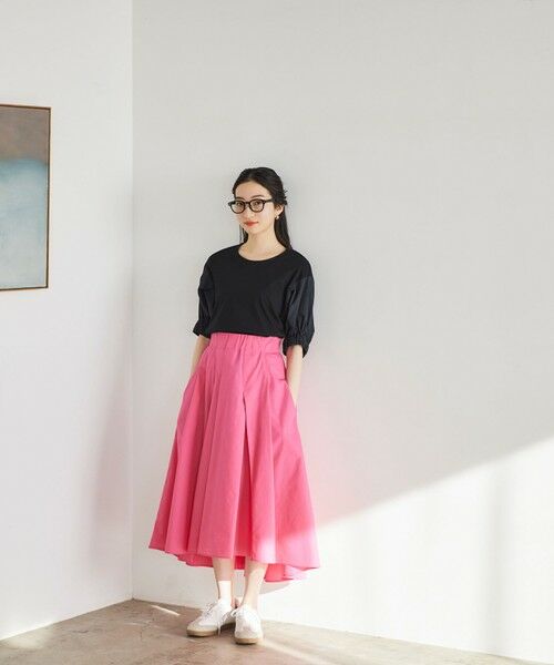 BIANCA / ビアンカ ロング・マキシ丈スカート | 【マルチシーン】ランダムタックスカート | 詳細9