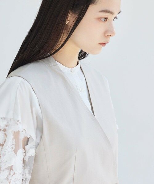 BIANCA / ビアンカ その他アウター | 【着回し抜群】ドライタッチリネンジレ | 詳細7