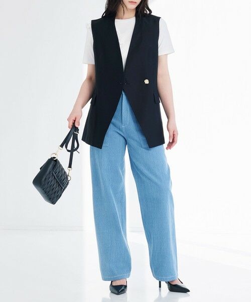 BIANCA / ビアンカ その他アウター | 【着回し抜群】ドライタッチリネンジレ | 詳細15