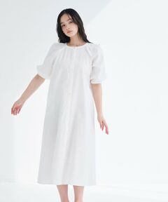 BIANCA / ビアンカ ロング・マキシ丈ワンピース | 【デイリーユース】コットンリネンフレアワンピース