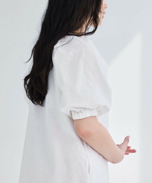 BIANCA / ビアンカ ロング・マキシ丈ワンピース | 【デイリーユース】コットンリネンフレアワンピース | 詳細14