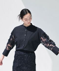 BIANCA / ビアンカ シャツ・ブラウス | 【イージーケア】華やかスリーブレースブラウス