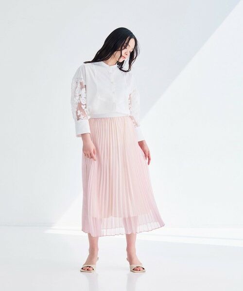 BIANCA / ビアンカ シャツ・ブラウス | 【イージーケア】華やかスリーブレースブラウス | 詳細11