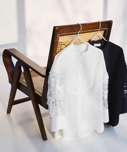 BIANCA / ビアンカ シャツ・ブラウス | 【イージーケア】華やかスリーブレースブラウス | 詳細15