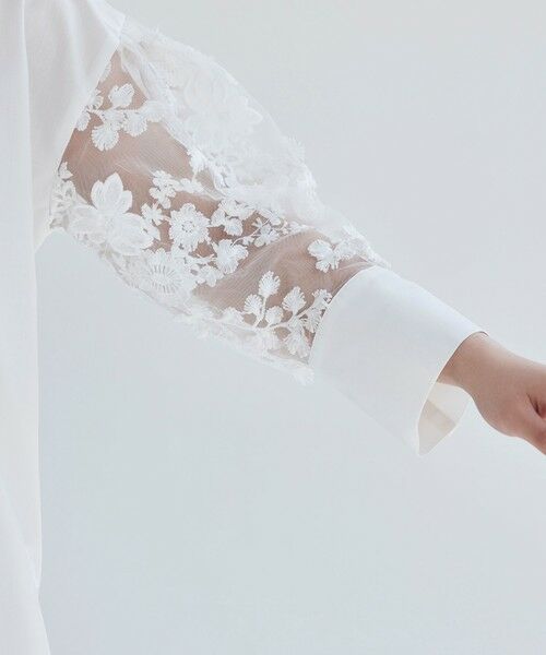 BIANCA / ビアンカ シャツ・ブラウス | 【イージーケア】華やかスリーブレースブラウス | 詳細20
