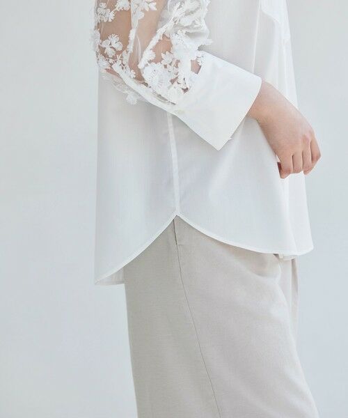 BIANCA / ビアンカ シャツ・ブラウス | 【イージーケア】華やかスリーブレースブラウス | 詳細24