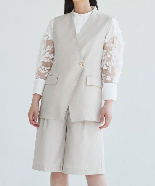 BIANCA / ビアンカ シャツ・ブラウス | 【イージーケア】華やかスリーブレースブラウス | 詳細3