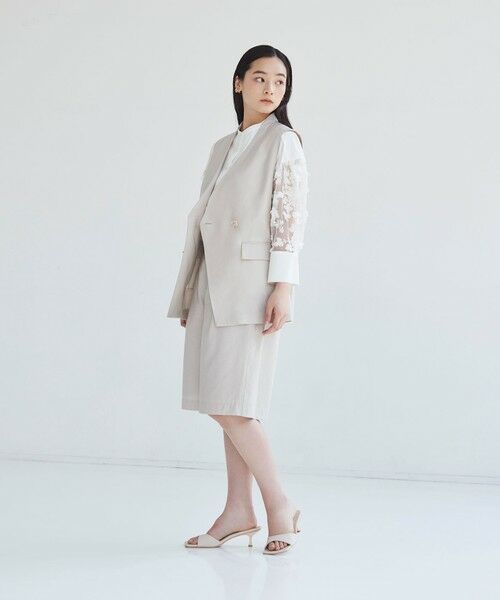 BIANCA / ビアンカ シャツ・ブラウス | 【イージーケア】華やかスリーブレースブラウス | 詳細4