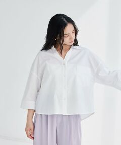 BIANCA / ビアンカ シャツ・ブラウス | 【デイリーユース】コットンリネンスキッパーシャツ