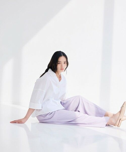 BIANCA / ビアンカ シャツ・ブラウス | 【デイリーユース】コットンリネンスキッパーシャツ | 詳細5