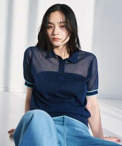 BIANCA / ビアンカ ニット・セーター | 【デイリーユース】シアースポーティーニットポロ