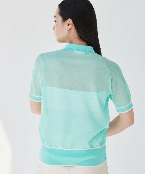 BIANCA / ビアンカ ニット・セーター | 【デイリーユース】シアースポーティーニットポロ | 詳細15