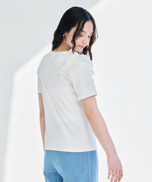 BIANCA / ビアンカ カットソー | 【マルチシーン】ショルダープリーツギャザーT | 詳細10