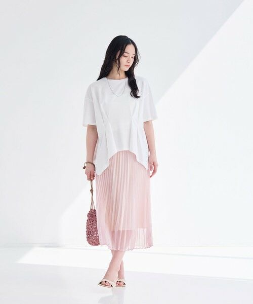 BIANCA / ビアンカ カットソー | 【マルチシーン】ハンカチーフヘムT | 詳細3