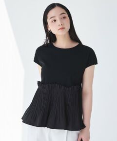 BIANCA / ビアンカ カットソー | 【マルチシーン】モダンプリーツコンビT