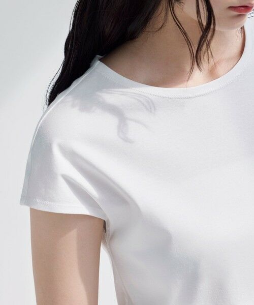 BIANCA / ビアンカ カットソー | 【マルチシーン】モダンプリーツコンビT | 詳細12
