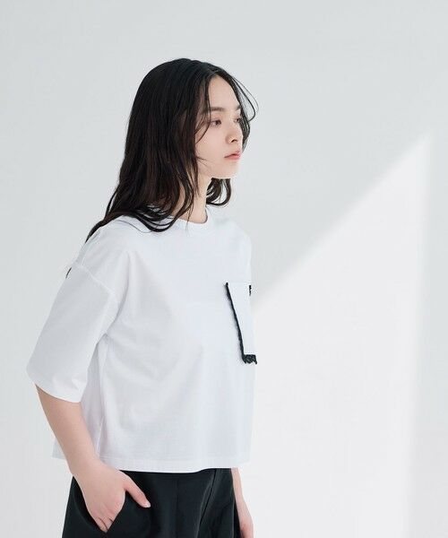 BIANCA / ビアンカ カットソー | 【デイリーユース】ポケットレースカットソー | 詳細6