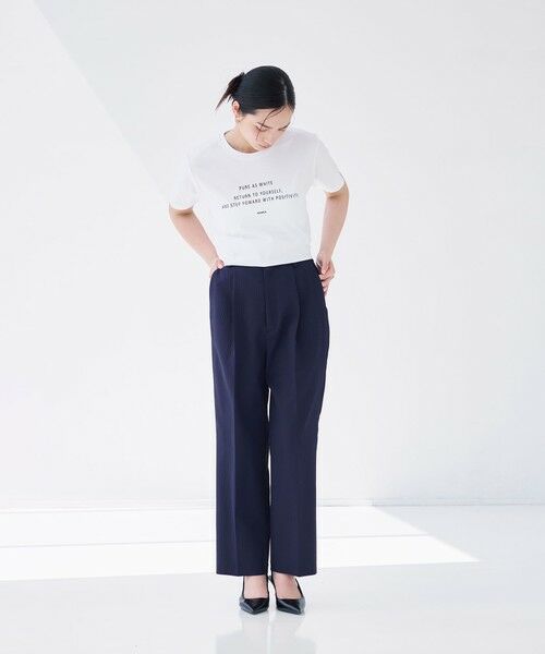 BIANCA / ビアンカ カットソー | 【デイリーユース】メッセージプリントT | 詳細2