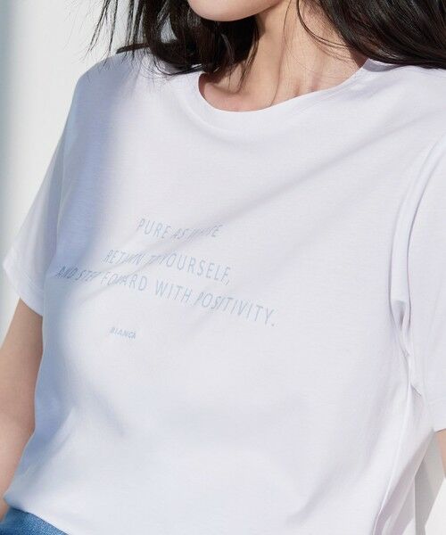 BIANCA / ビアンカ カットソー | 【デイリーユース】メッセージプリントT | 詳細3