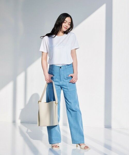 BIANCA / ビアンカ カットソー | 【デイリーユース】メッセージプリントT | 詳細4