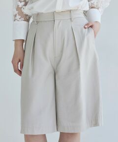 BIANCA / ビアンカ その他パンツ | 【着回し抜群】大人のリネンショートパンツ