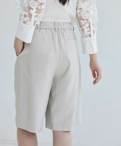 BIANCA / ビアンカ その他パンツ | 【着回し抜群】大人のリネンショートパンツ | 詳細17
