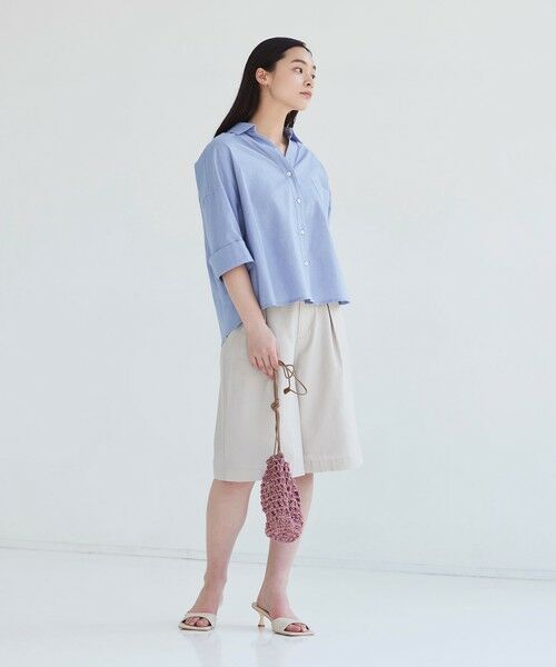 BIANCA / ビアンカ その他パンツ | 【着回し抜群】大人のリネンショートパンツ | 詳細9