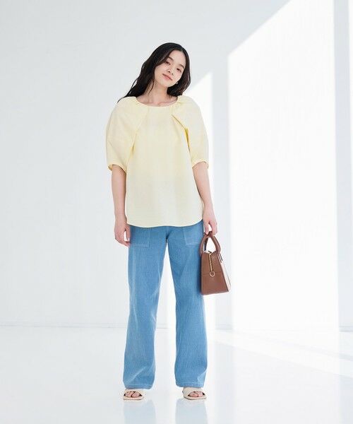 BIANCA / ビアンカ その他パンツ | 【オールシーズン】ポケットワイドデニム | 詳細12