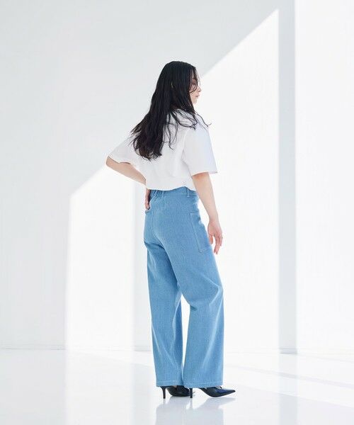 BIANCA / ビアンカ その他パンツ | 【オールシーズン】ポケットワイドデニム | 詳細5
