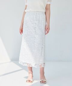 BIANCA / ビアンカ ロング・マキシ丈スカート | 【マルチシーン】華やかレーススカート