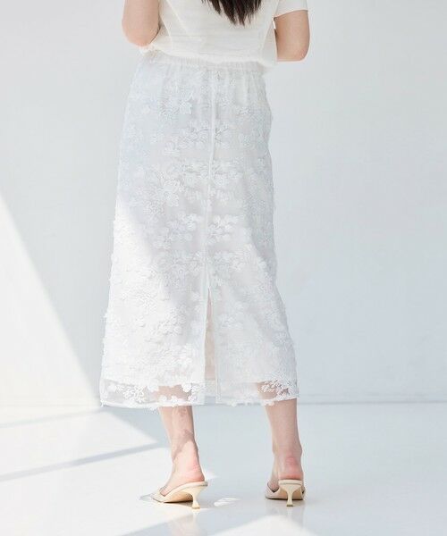 BIANCA / ビアンカ ロング・マキシ丈スカート | 【マルチシーン】華やかレーススカート | 詳細12