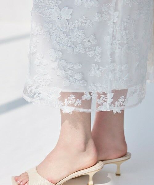 BIANCA / ビアンカ ロング・マキシ丈スカート | 【マルチシーン】華やかレーススカート | 詳細14