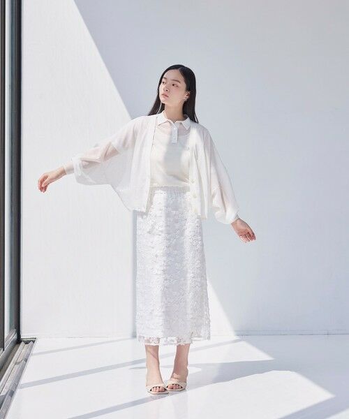 BIANCA / ビアンカ ロング・マキシ丈スカート | 【マルチシーン】華やかレーススカート | 詳細4