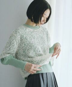 BIANCA / ビアンカ シャツ・ブラウス | 【再入荷】【オケージョン/デイリー】洗えるレースブラウスT <追加生産>