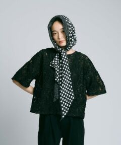 BIANCA / ビアンカ シャツ・ブラウス | 【再入荷】【オケージョン/デイリー】洗えるレースブラウスT <追加生産>